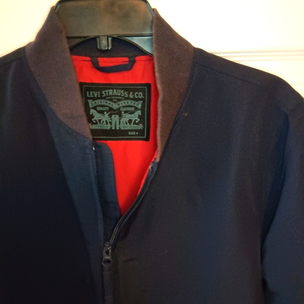 Levi’s Lined Nylon Bomber Jacket - Picture 5 of 7